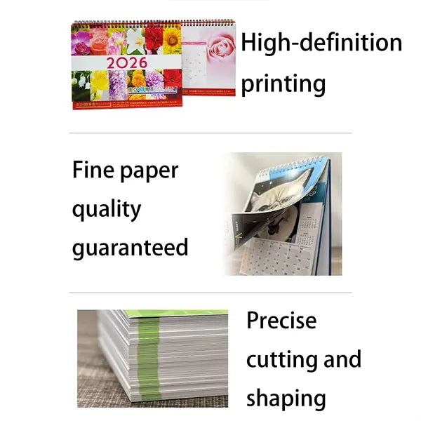 Desk Calendar with Company Logo for Promotion