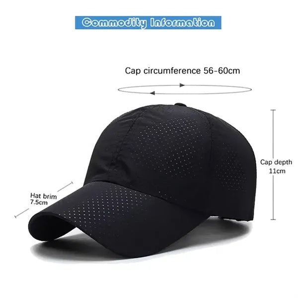 Breathable Quick Dry Cap