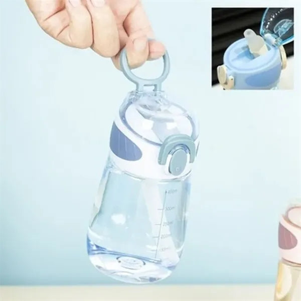 14Oz Kids' Water Bottle With Straw