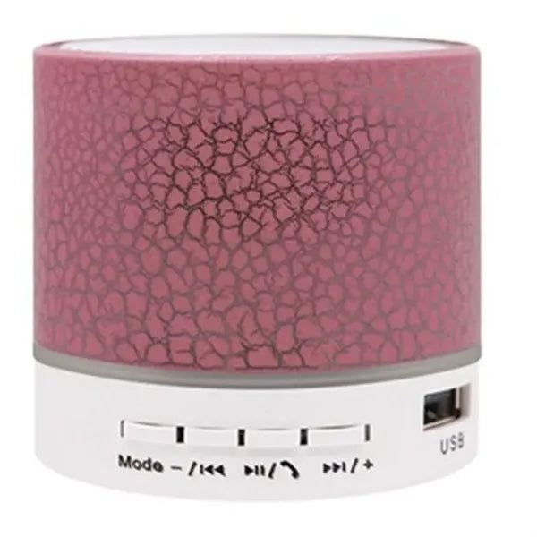 LED Wireless Speaker With Cracked Design
