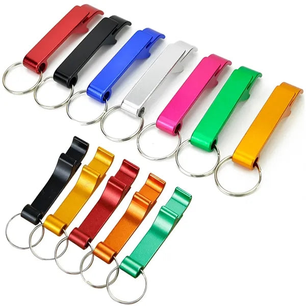 Colorful Bottle Opener Keychain