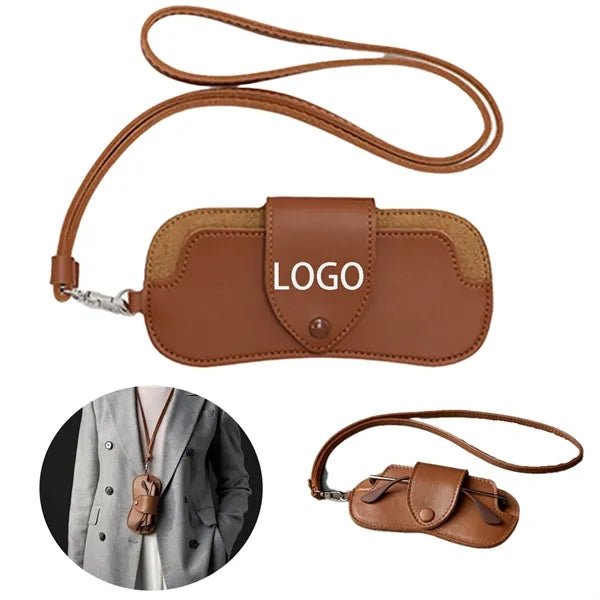 Neck-Hanging Sunglasses Storage Bag