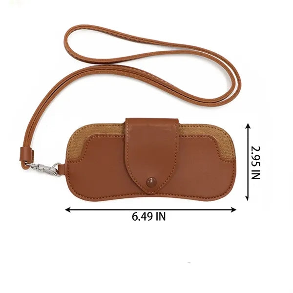 Neck-Hanging Sunglasses Storage Bag