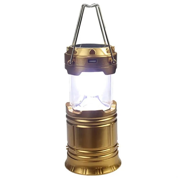 Eco-Friendly Retro Pop Up Camping Rechargeable LED Lantern