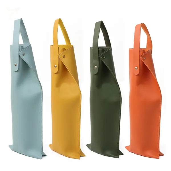 PU Leather Wine Bag