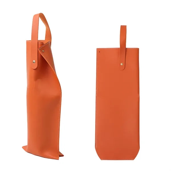 PU Leather Wine Bag