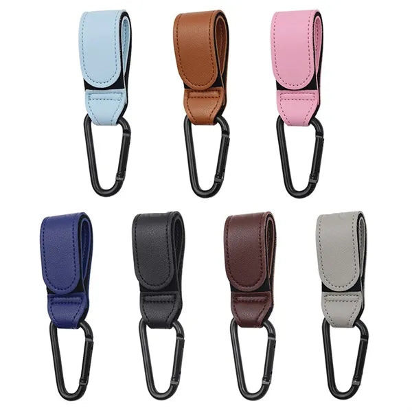 Leather Baby Stroller Hook