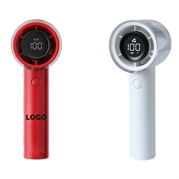 Portable Handheld Fan With Integrated Display