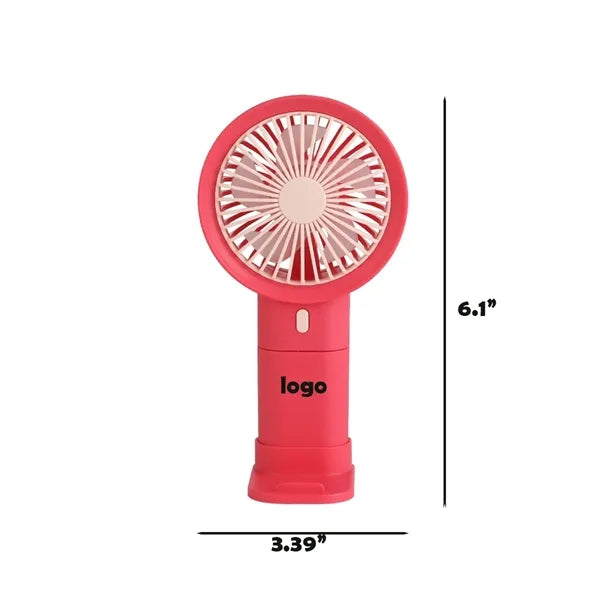 Multi-Function Handheld Fan With Stand Base