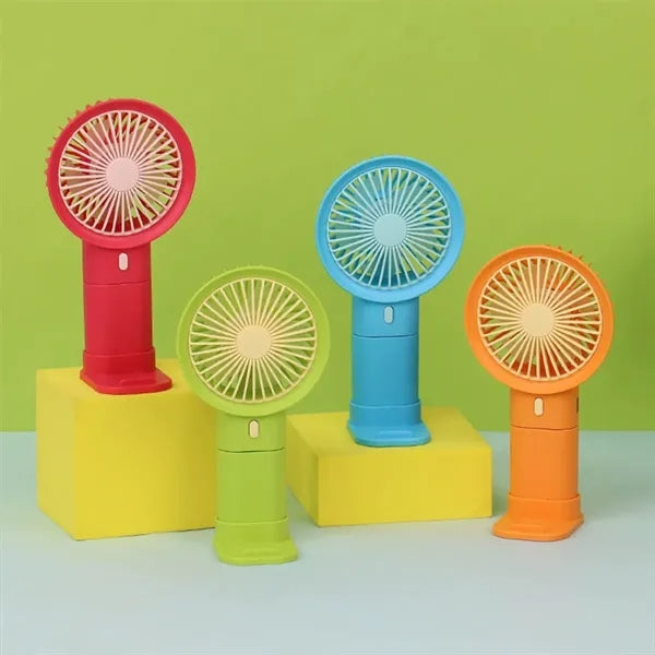 Multi-Function Handheld Fan With Stand Base