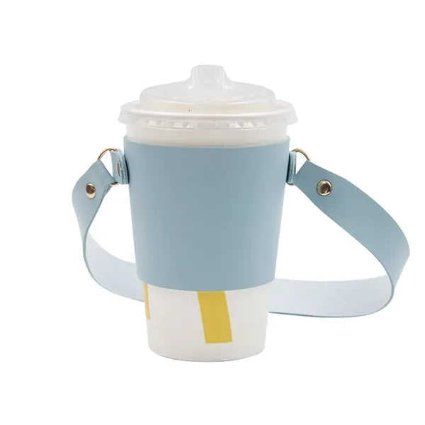 Leather Anti scald Water Bottle