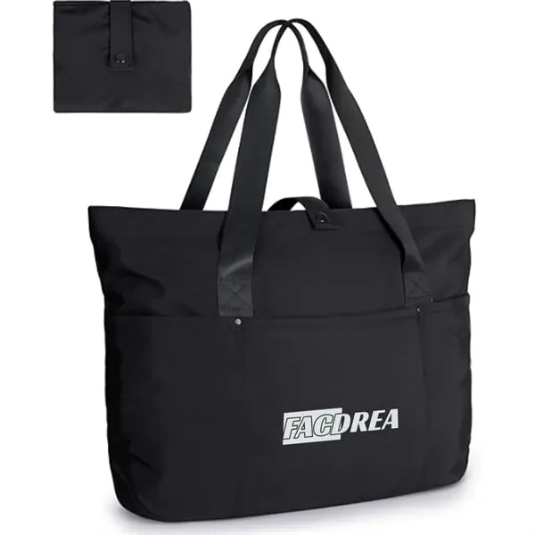 Foldable Waterproof Yoga Shoulder Bag with Multi-Pockets