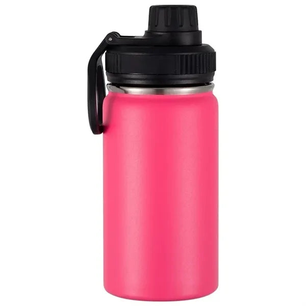 12 oz Stainless Steel Water Bottles with Spout Lid