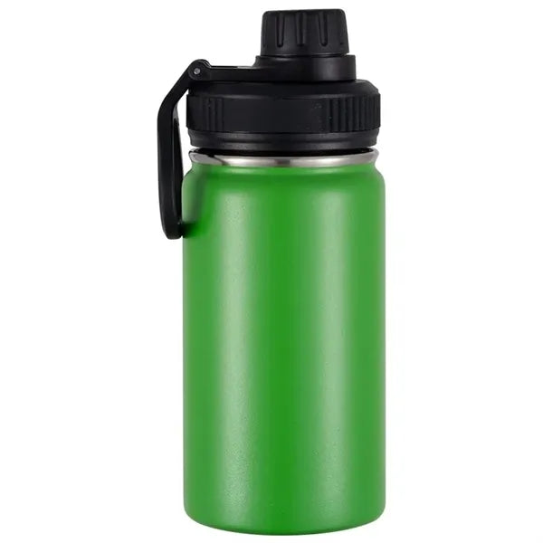 12 oz Stainless Steel Water Bottles with Spout Lid