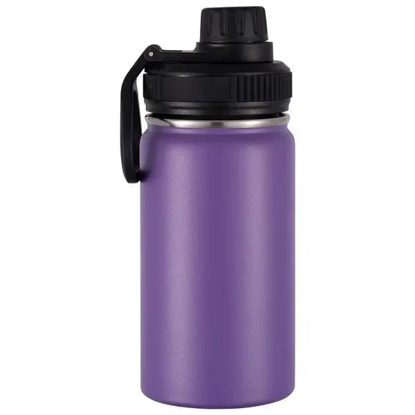 12 oz Stainless Steel Water Bottles with Spout Lid