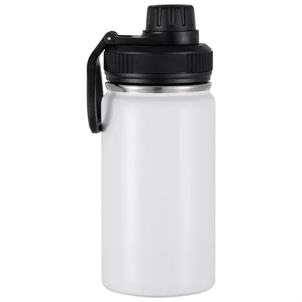 12 oz Stainless Steel Water Bottles with Spout Lid