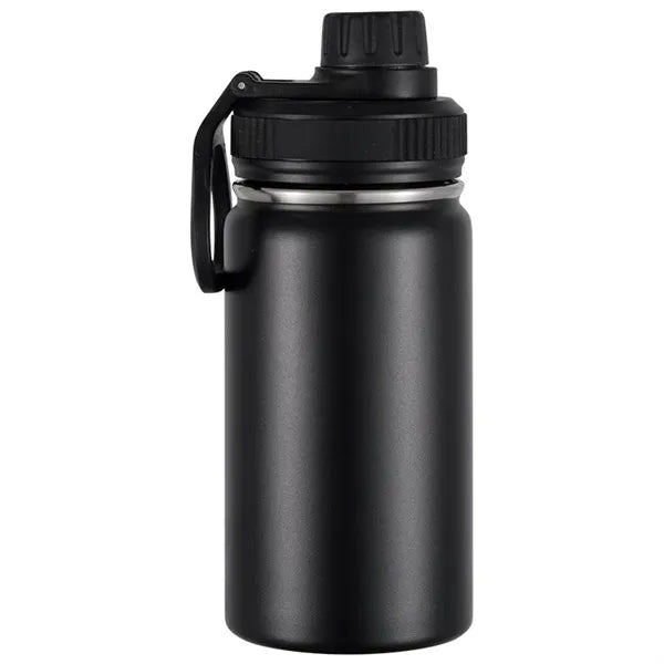 12 oz Stainless Steel Water Bottles with Spout Lid