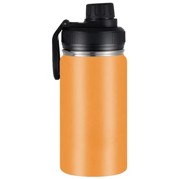 12 oz Stainless Steel Water Bottles with Spout Lid