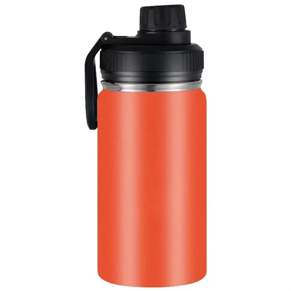 12 oz Stainless Steel Water Bottles with Spout Lid