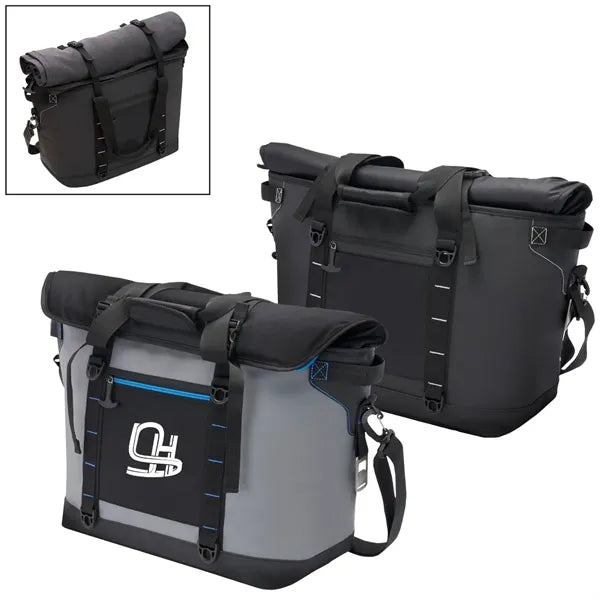 Leak Proof PVC 38 Can Tote Cooler Bag With Front Pocket