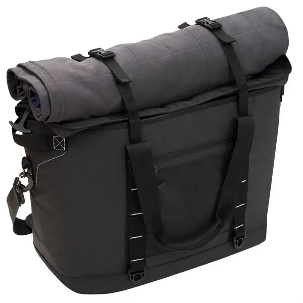 Leak Proof PVC 38 Can Tote Cooler Bag With Front Pocket