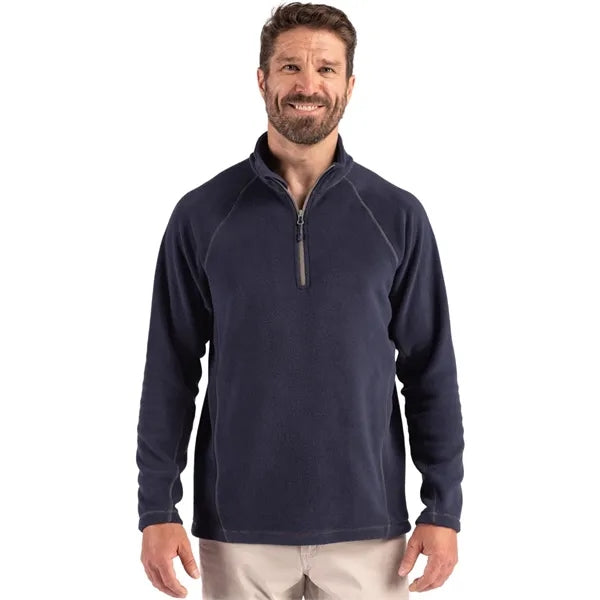 Clique Powder Recycled Fleece Mens Quarter Zip Jacket