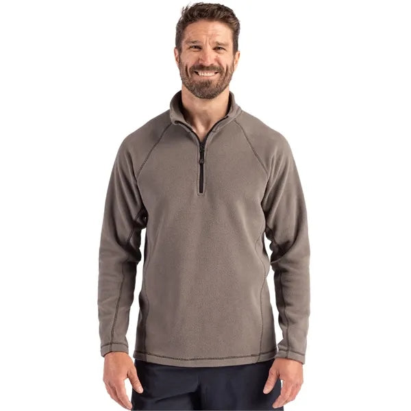Clique Powder Recycled Fleece Mens Quarter Zip Jacket
