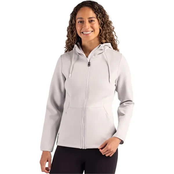 Cutter & Buck Roam Recycled Buttery-Soft Knit Womens Full...