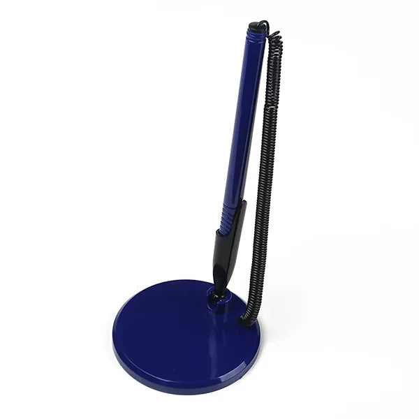 Secure Sign Desk Pen with Adhesive Stand Base