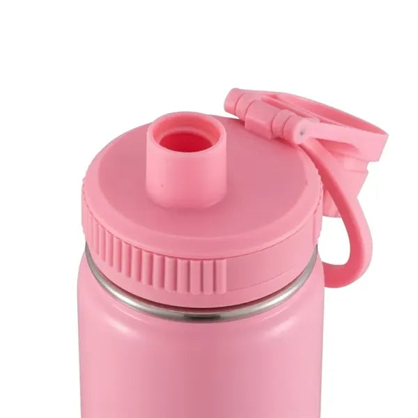 22 oz Insulated Water Bottle with Leakproof Spout Lid