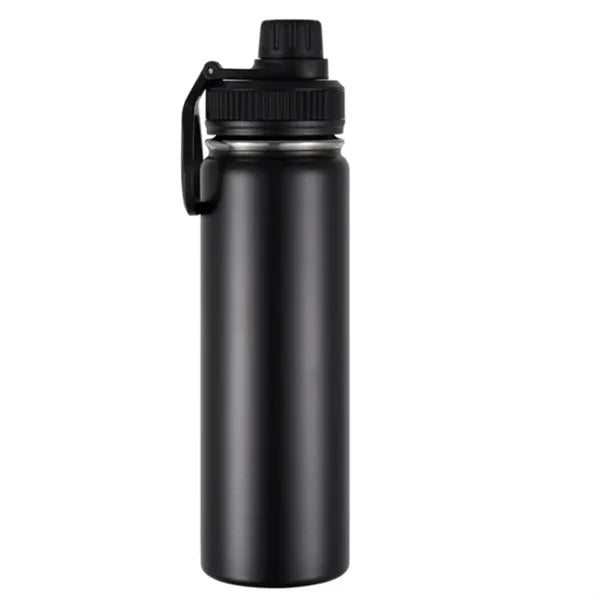 22 oz Insulated Water Bottle with Leakproof Spout Lid