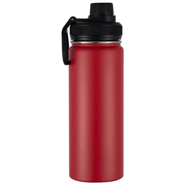 22 oz Insulated Water Bottle with Leakproof Spout Lid