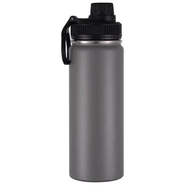 22 oz Insulated Water Bottle with Leakproof Spout Lid