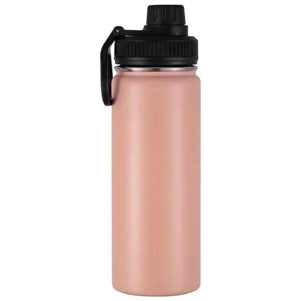 22 oz Insulated Water Bottle with Leakproof Spout Lid