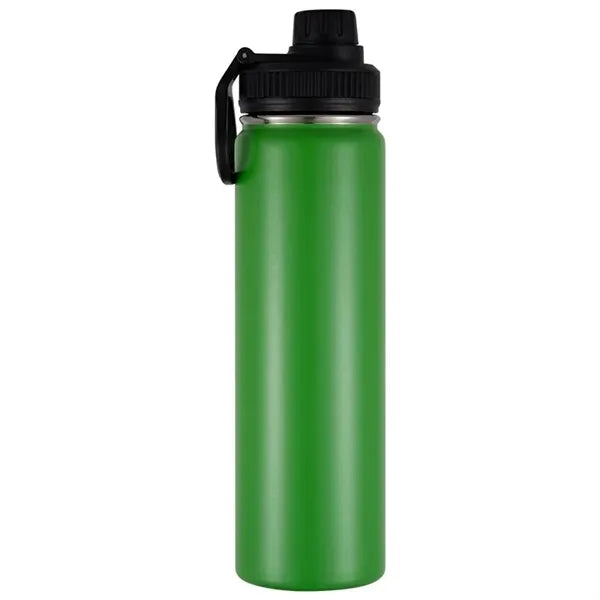 22 oz Insulated Water Bottle with Leakproof Spout Lid