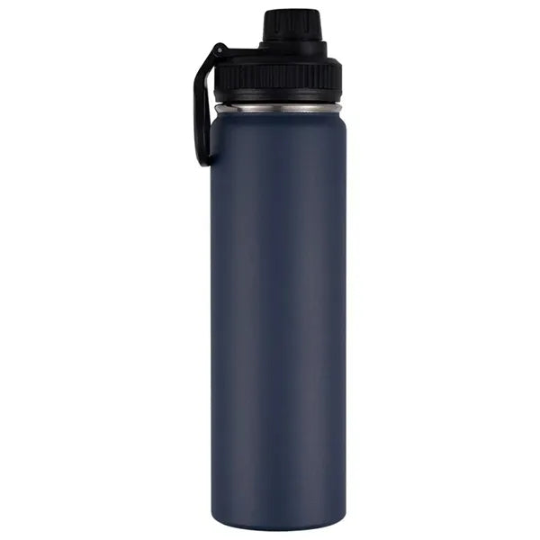 22 oz Insulated Water Bottle with Leakproof Spout Lid
