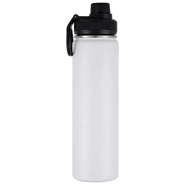 22 oz Insulated Water Bottle with Leakproof Spout Lid