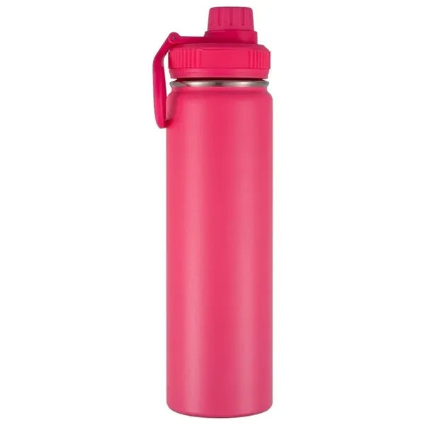22 oz Insulated Water Bottle with Leakproof Spout Lid