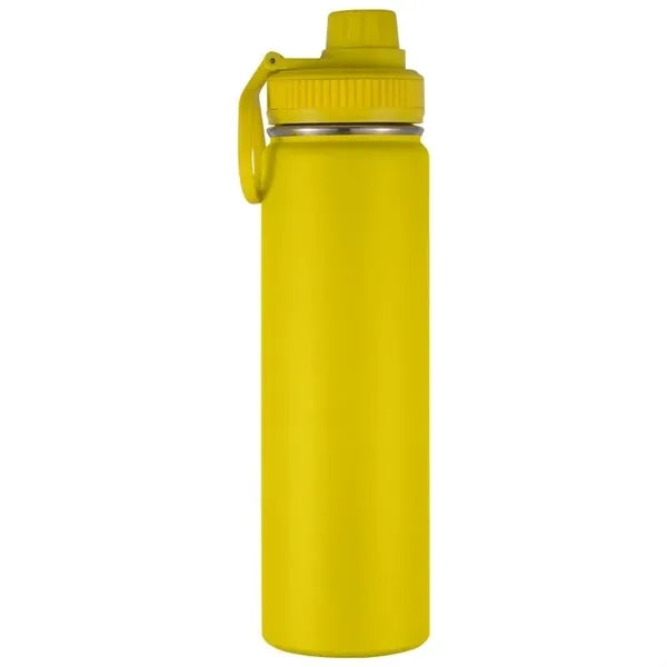 22 oz Insulated Water Bottle with Leakproof Spout Lid