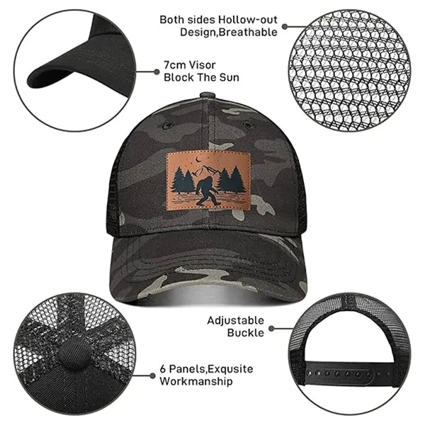 Adjustable Peaked Cap