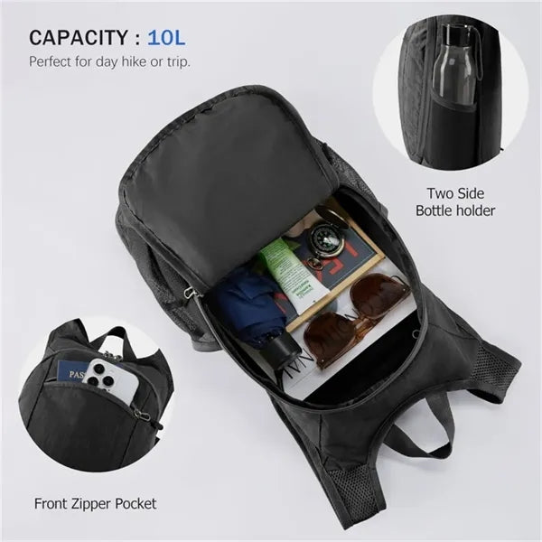 Lightweight Foldable Hiking Backpack (10L)