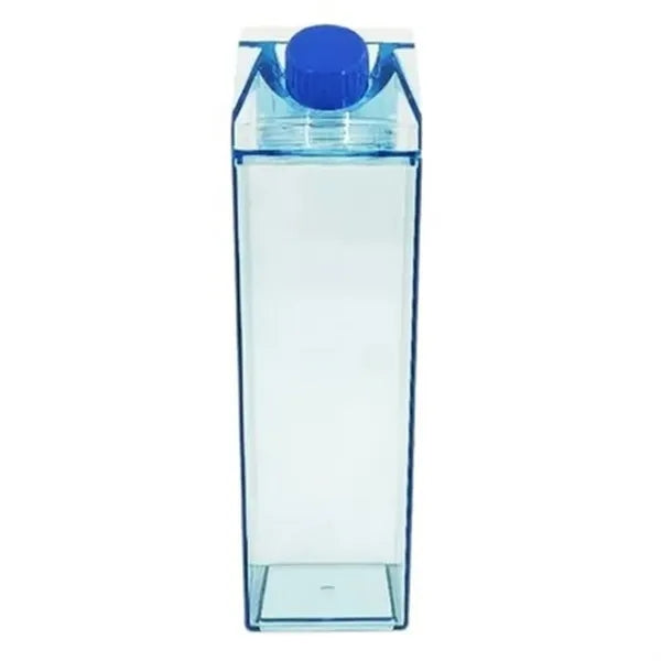 17 Oz Rectangle Plastic Water Bottle
