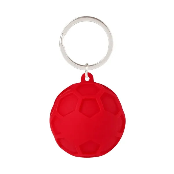 Silicone Squish Ball Keychain