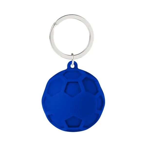 Silicone Squish Ball Keychain