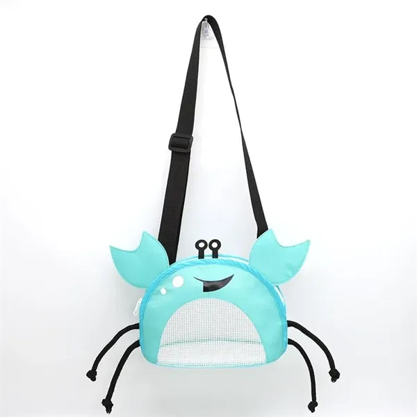 Cute Crab-Shaped Seashell Collecting Bag