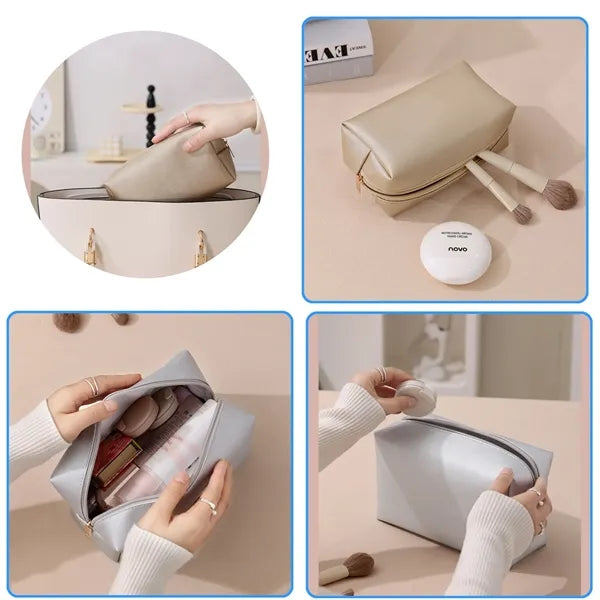 Octagonal Travel Makeup & Toiletry Bag