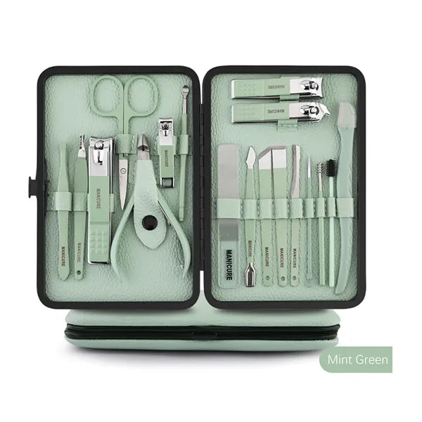 18Pcs Nails Clippers Manicure Set