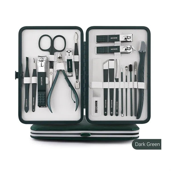 18Pcs Nails Clippers Manicure Set