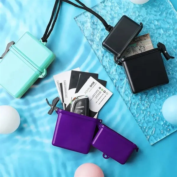 Waterproof Case ID Card Holder, Floating Sports Case Locker