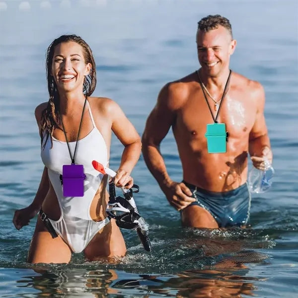 Waterproof Case ID Card Holder, Floating Sports Case Locker